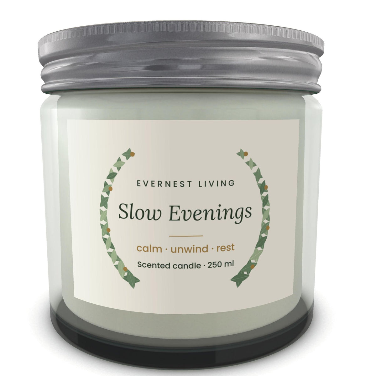 Slow Evenings Scented Candle – Relax, 250 ml