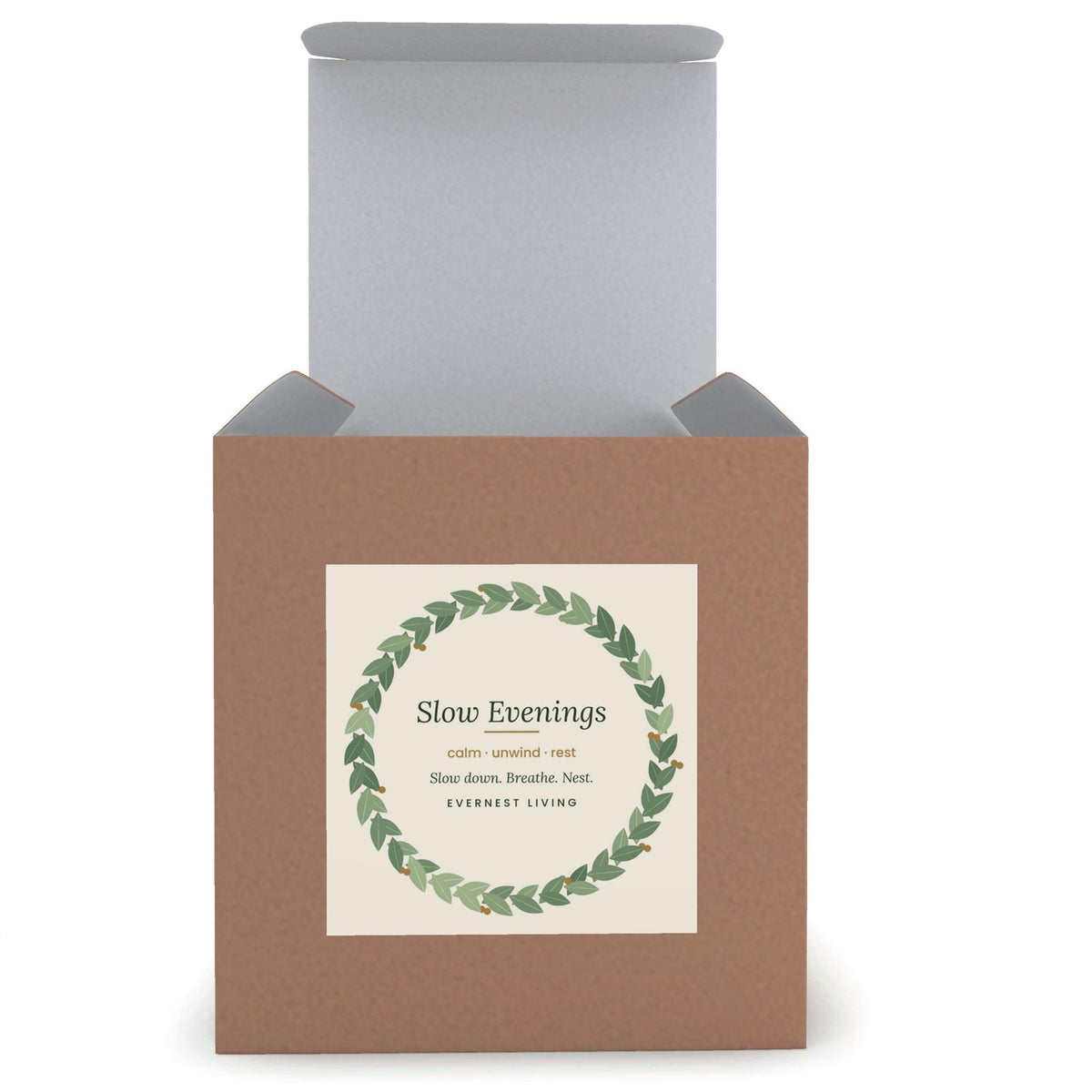 Slow Evenings Candle Gift Box – Relax