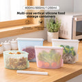 Reusable Silicone Food Storage Bags – Freezer & Microwave Suitable, 400ml–1200ml or 3-Pack