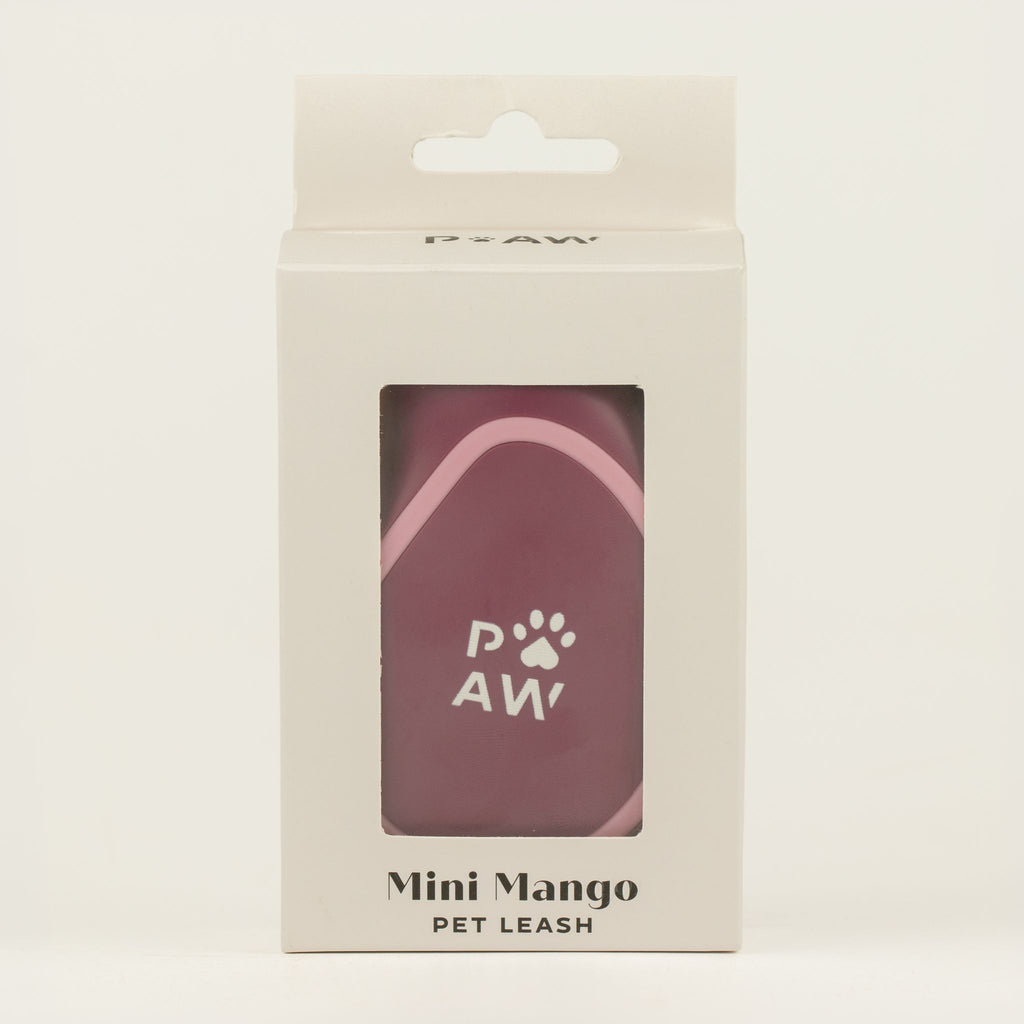 Paw Pet Leash - Mini Mango - Plum - 3m