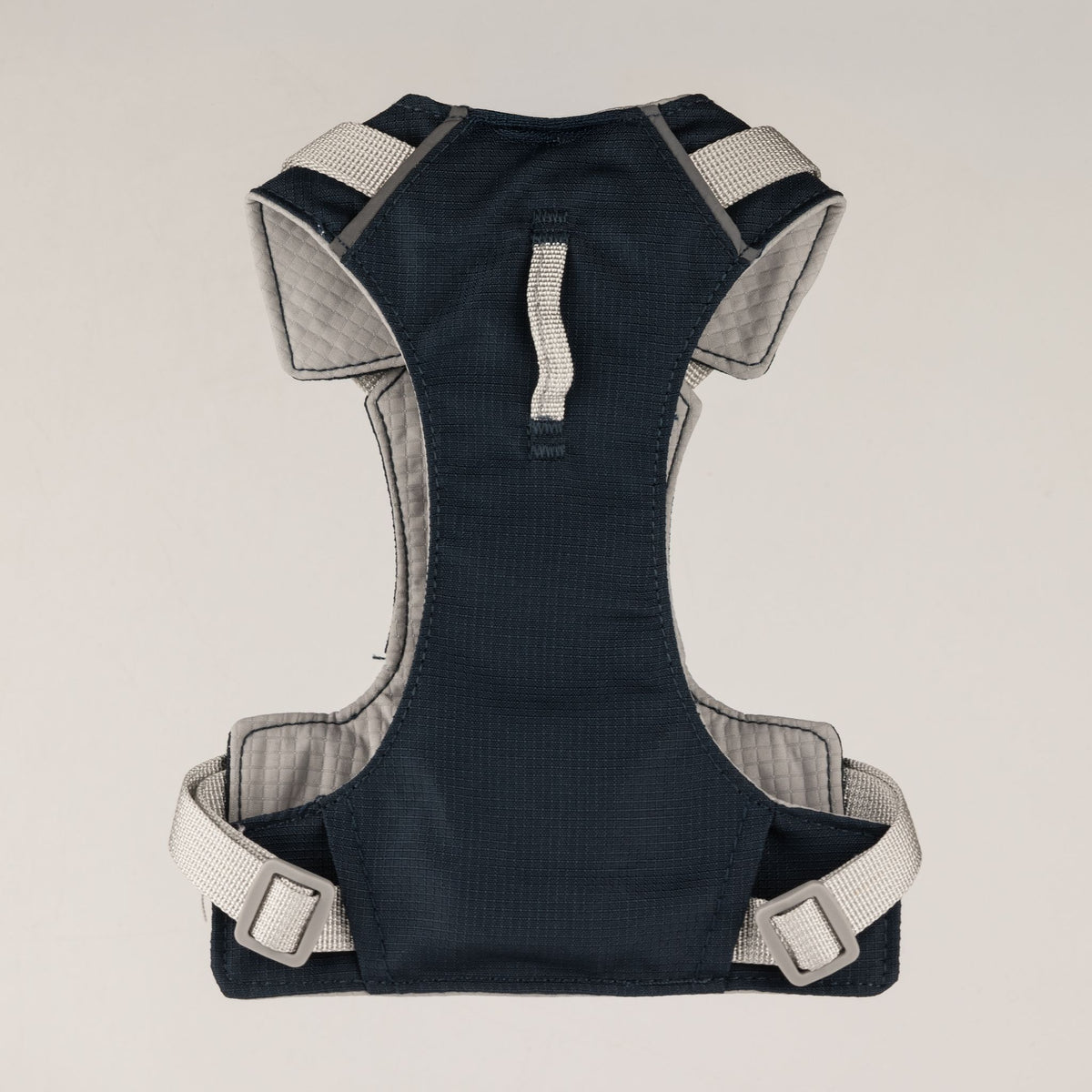 PAW - S (4-8Kg) Dog Step-in Guardian Harness with Reflective Mesh - Rock Grey - Black Obsidian Charm