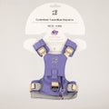 PAW - XS (2-4Kg) Dog Step-in Guardian Harness with Reflective Mesh - Lavender - Amethyst Charm