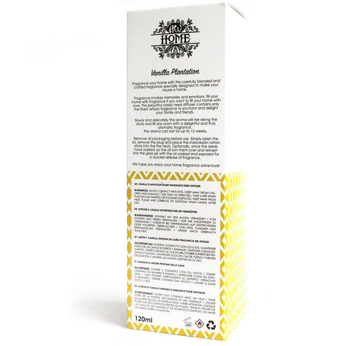 120ml Reed Diffuser -  Vanilla Plantation
