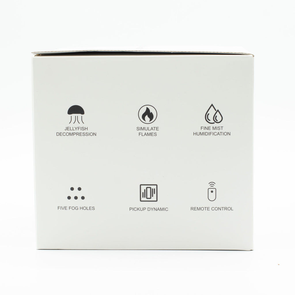 Jellyfish Puff Effect Aroma Diffuser with Colour-Changing LED