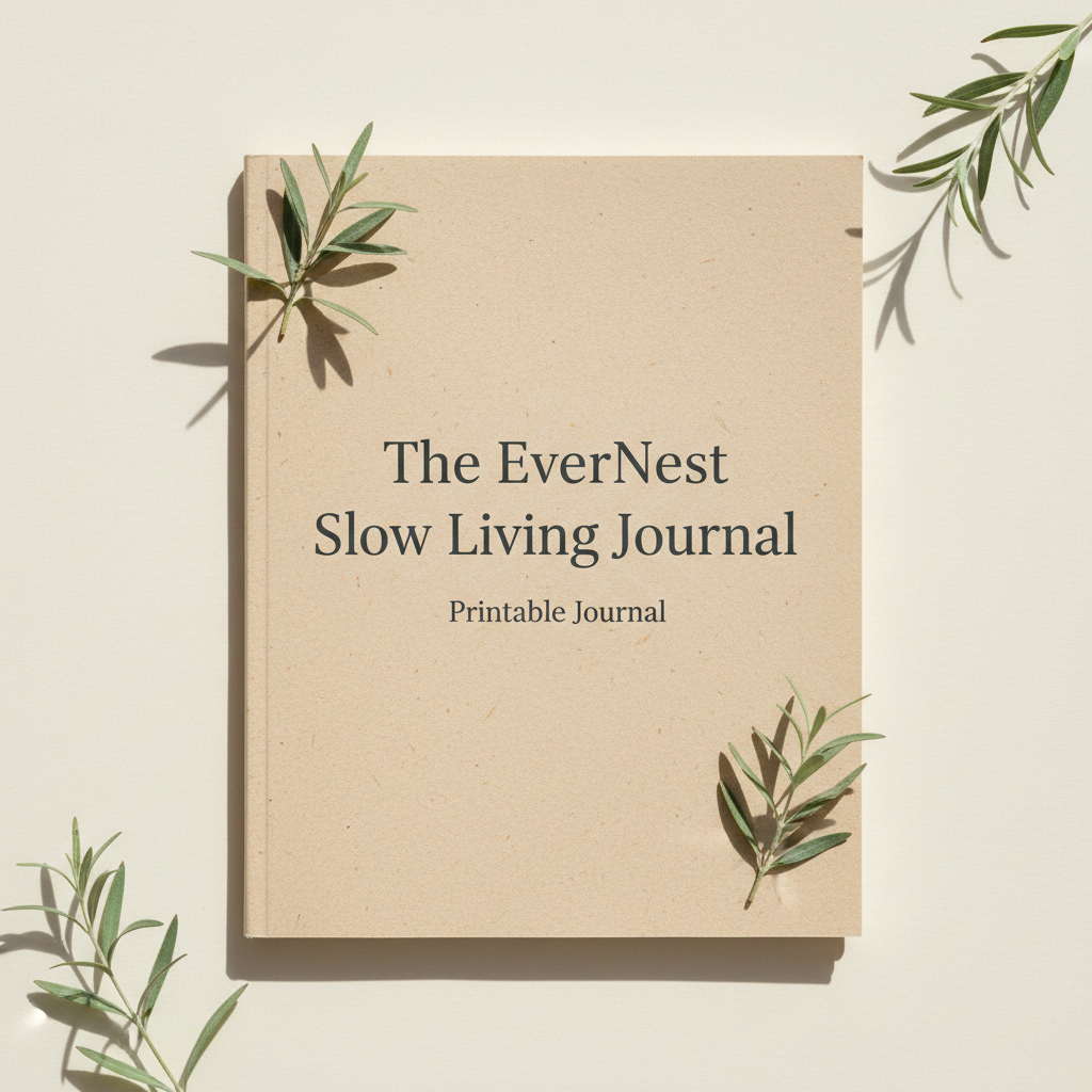Slow Living Journal cover